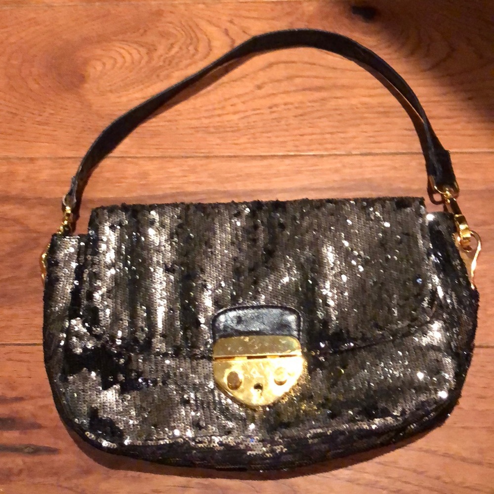 Sequin purse